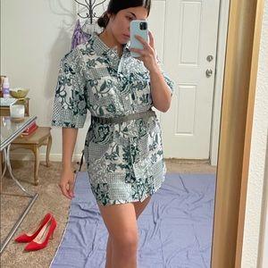 Vintage Madeleine collared Dress